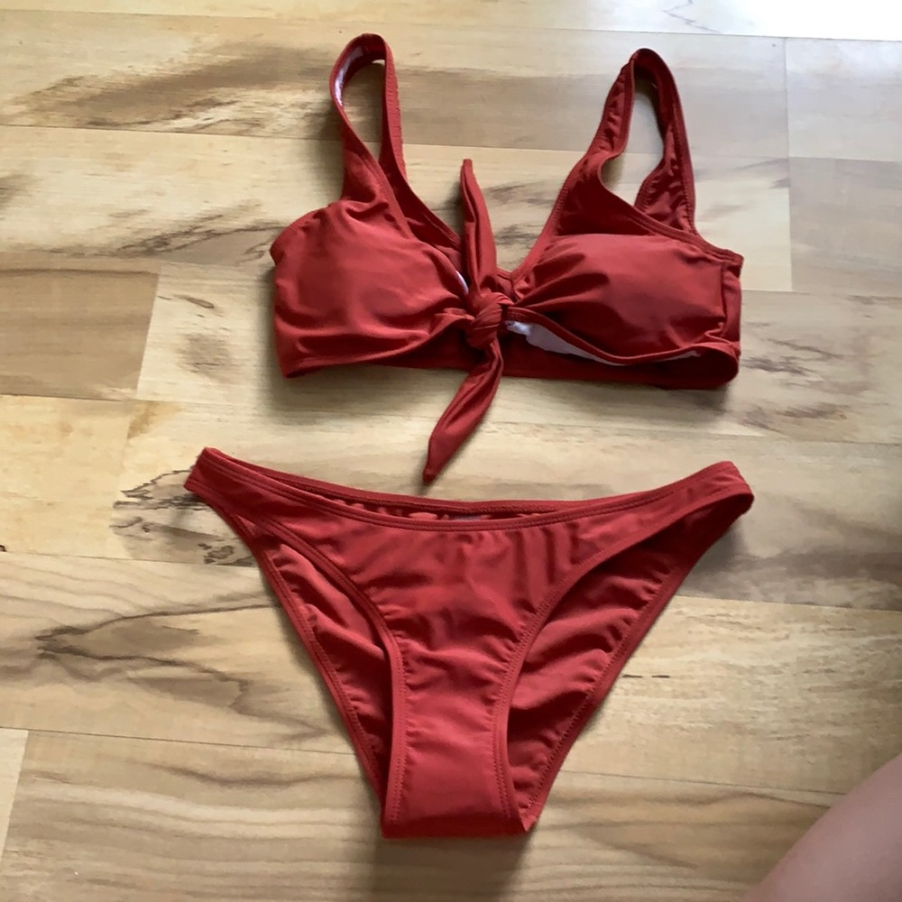 BRAND NEW coral color swim suit